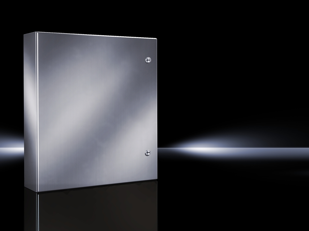 8018904 WM Series 1-Door Compact Non-Disconnect Enclosure, 30 in L x 30 in W x 10 in D, NEMA 12/3R/4X/IP55/IP66 NEMA Rating, 316 Stainless Steel