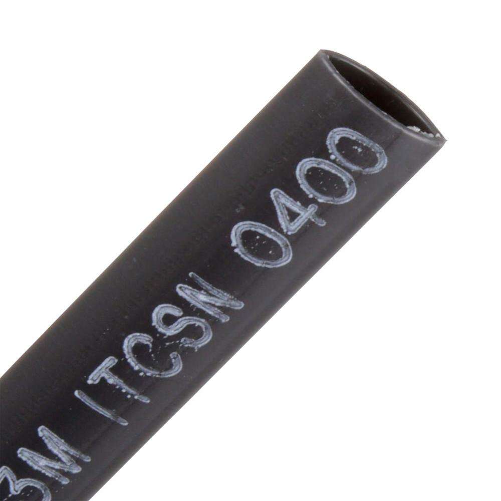 7000031472 ITCSN Heavy Wall Cable Sleeve, 0.4 in ID Expanded, 0.15 in ID Recovered, 6 in L, Polyolefin, Black