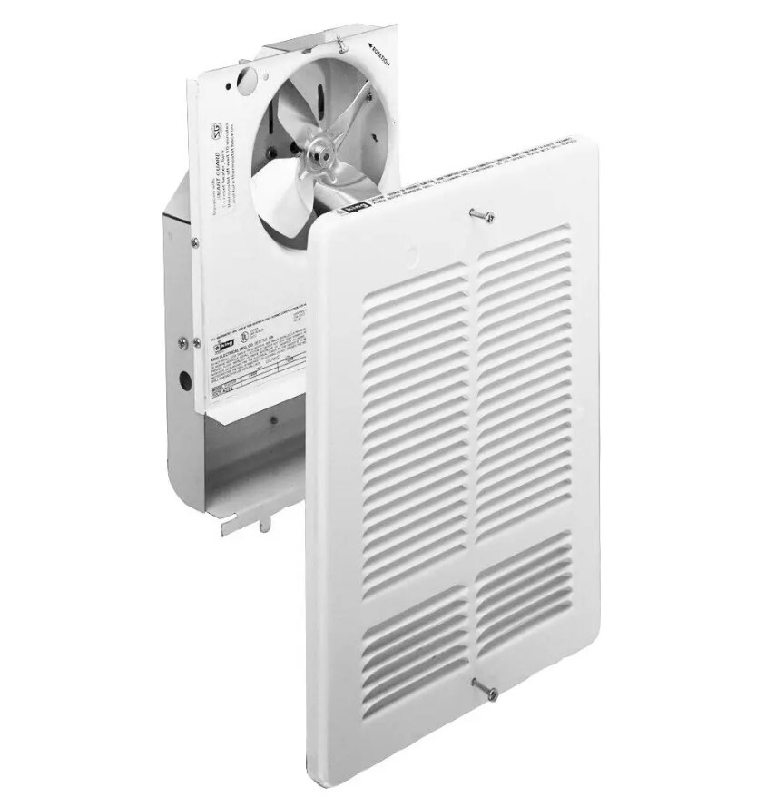 Economy Wall Heater Interior & Grill, 1000/500W 240/208V, White