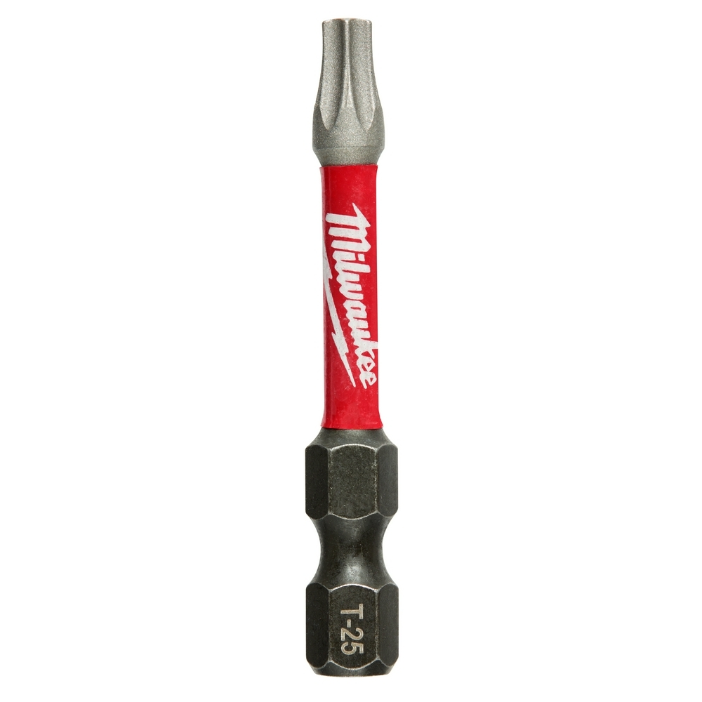 48-32-4485 Shockwave Impact Duty Impact Power Bit, T25 Torx Point, 2 in OAL, 1/4 in, Alloy Steel