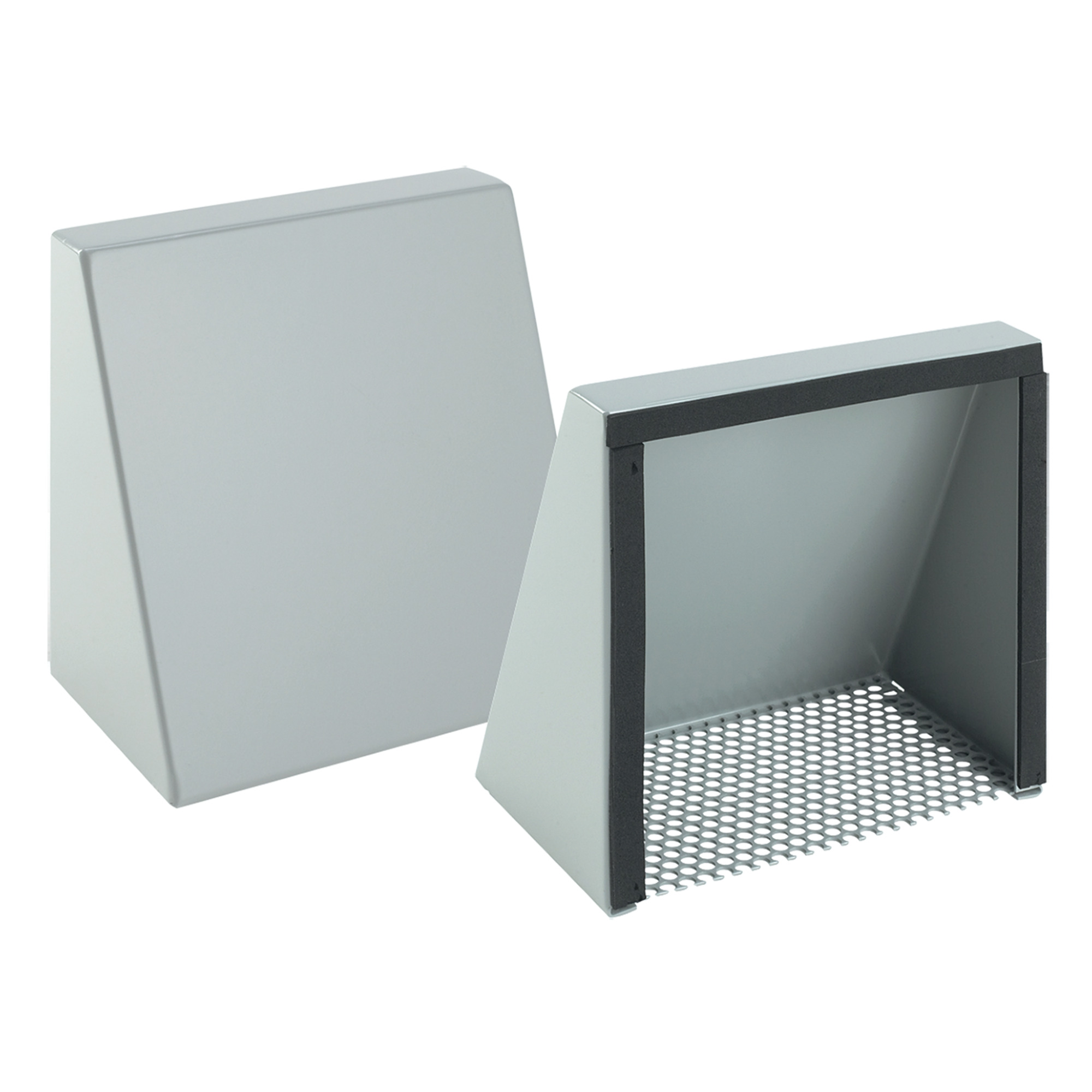 T4S3R D85 Fan Shroud Kit, 6 in L x 6 in W x 1.44 to 4.69 in THK, For Use With 4 in Fan, Steel