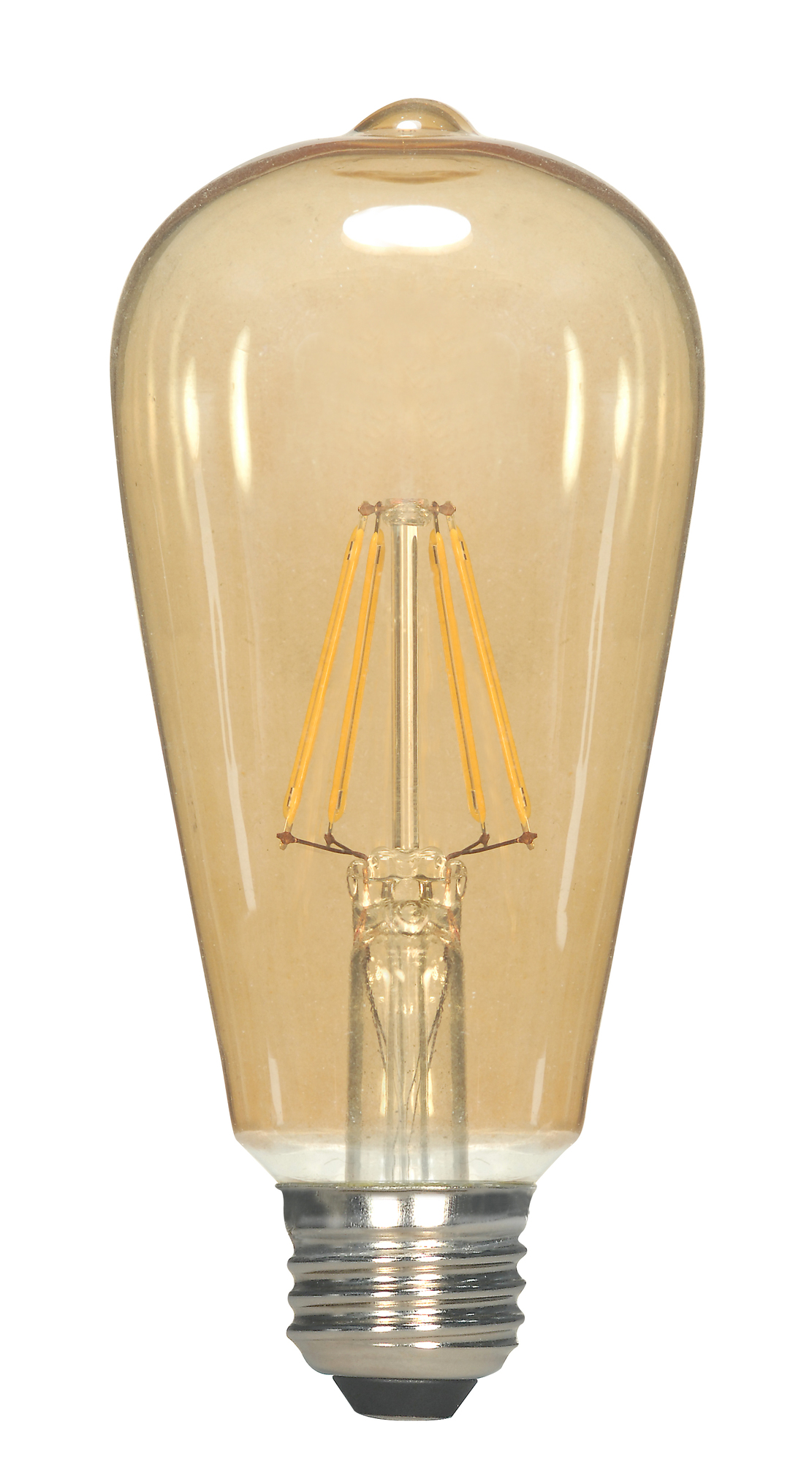 S9577 LED Lamp, 2.5 W, 25 W Incandescent Equivalent, E26 Lamp, ST19 Shape, 220 Lumens