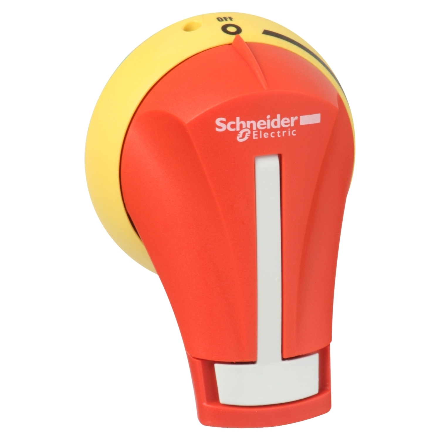 GS2AH420 TeSys 2-Position Compact External Frontal H1 Style Rotary Handle With Rotary Handle Padlocking, Red/Yellow
