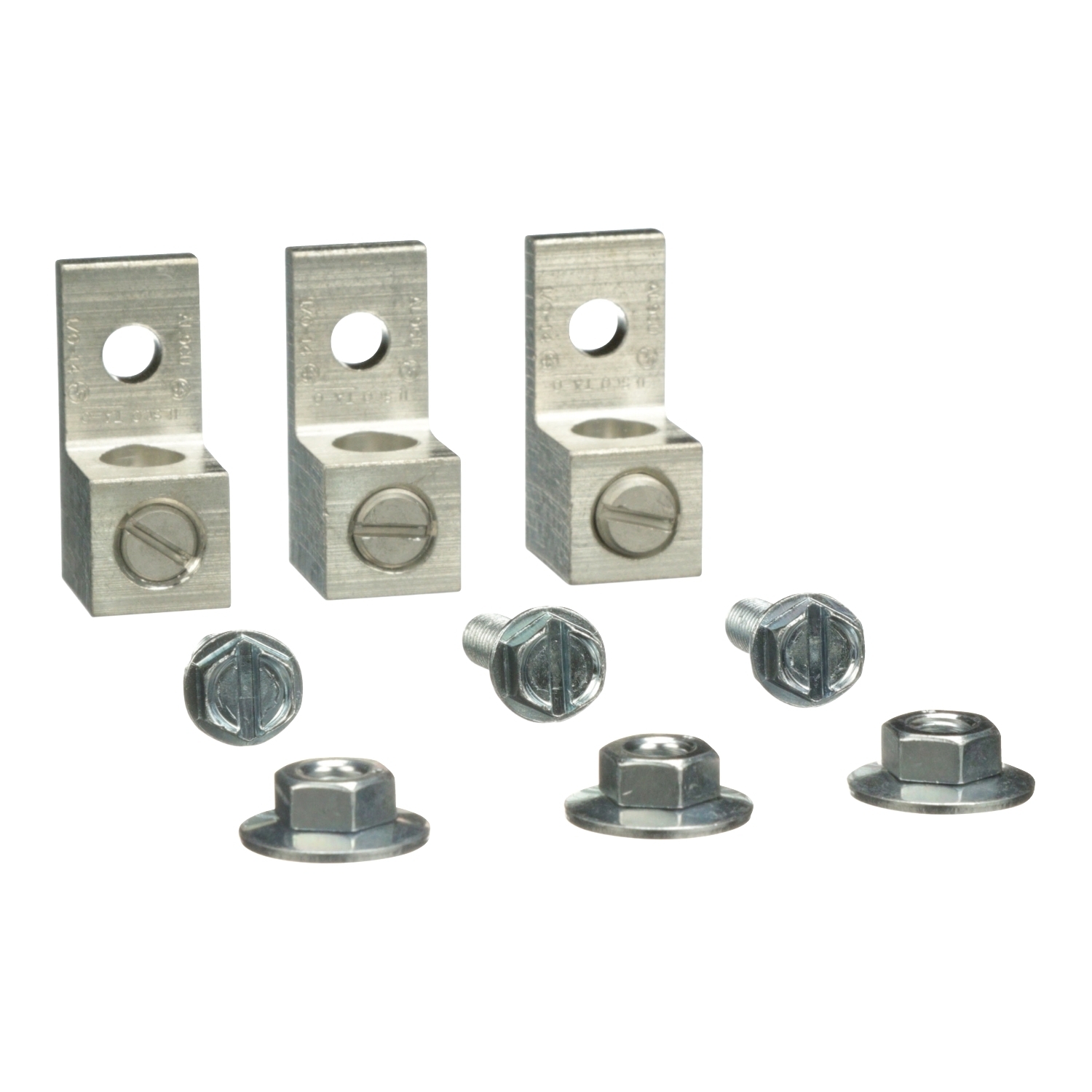 DASKP100 Mechanical Lug Kit, 3 Pieces, For Use With 1-Phase Primary, 1-Phase Secondary, 3-Phase Delta Primary and 3-Phase Delta Secondary Transformer