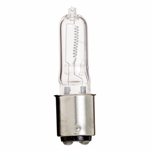 S3159 Dimmable Single Ended Halogen Lamp, 75 W, BA15d Lamp Base, T4 Shape, 120 V AC