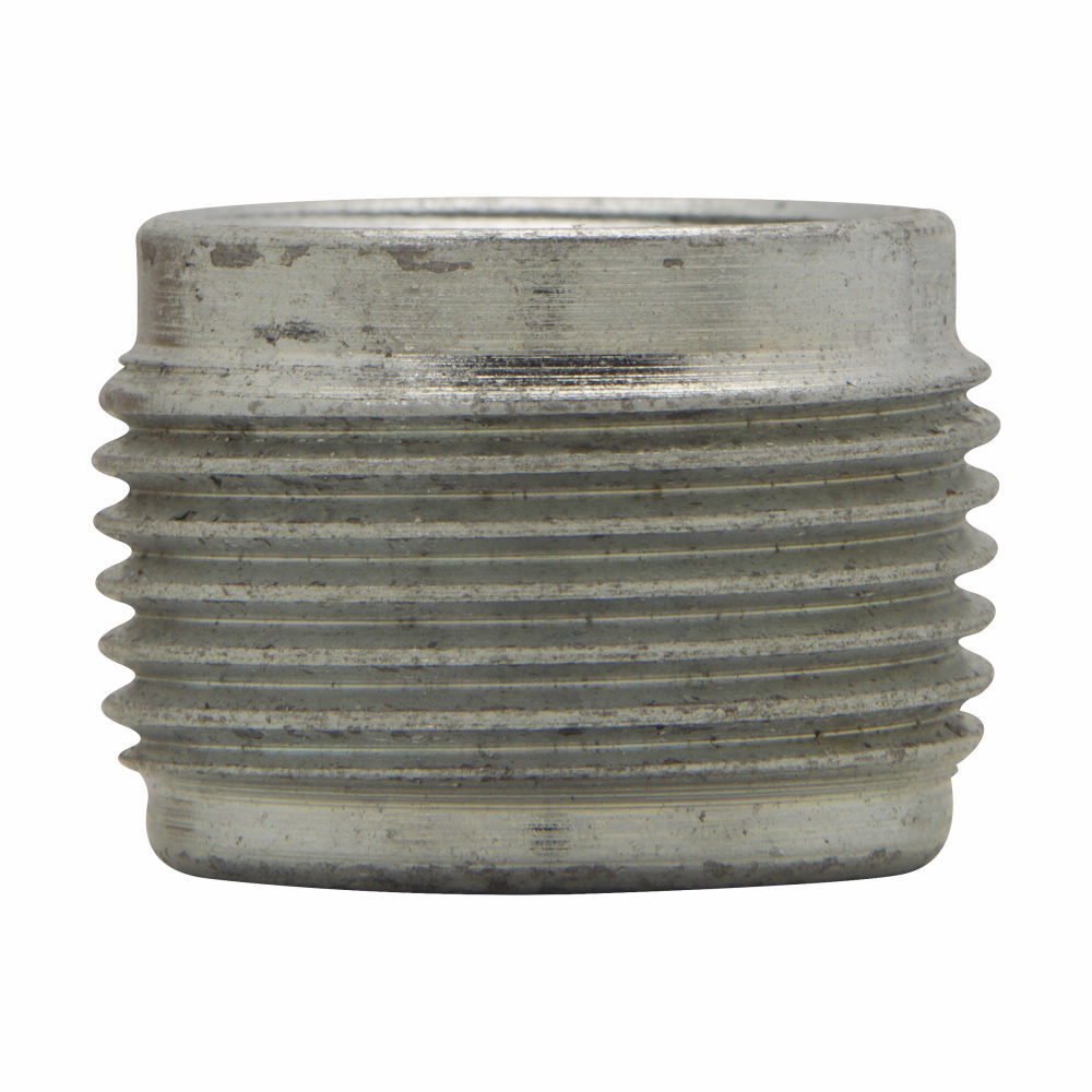 RE32 Threaded Reducer, 1 x 3/4 in, For Use With Rigid/IMC Conduit, Steel, Chromate Treated Electro-Galvanized