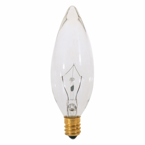 S3230 Decorative Dimmable Vintage Incandescent Lamp, 15 W, E12 Incandescent Lamp, BA9-1/2 Shape, 114 Lumens Initial