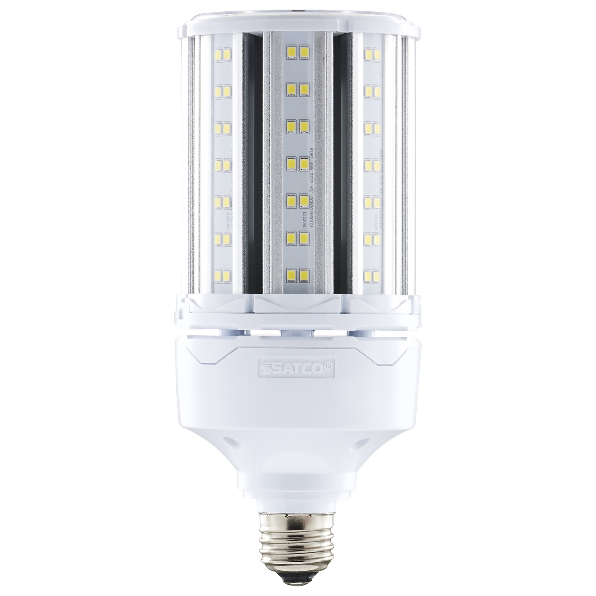 S49738 Replacement HID, 45 W, E26 Lamp Base, Corncob Shape, 6165 Lumens