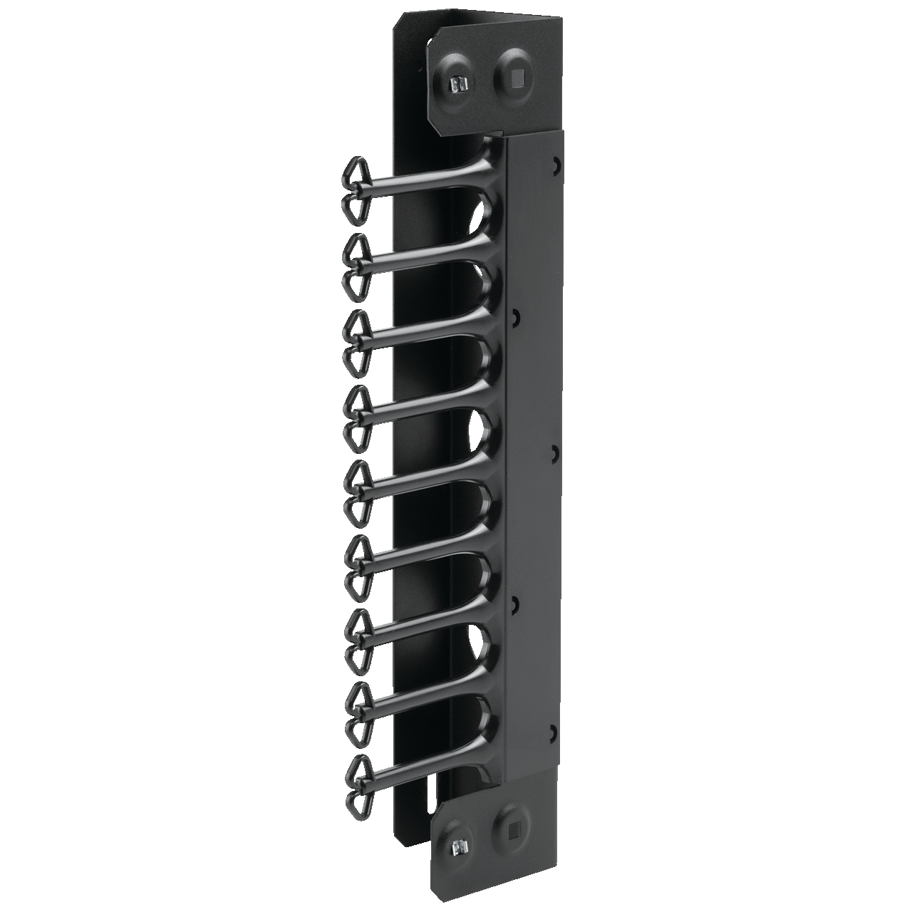 EWMC24 AccessPlus DWDH1 Vertical Cable Manager, Steel, Black