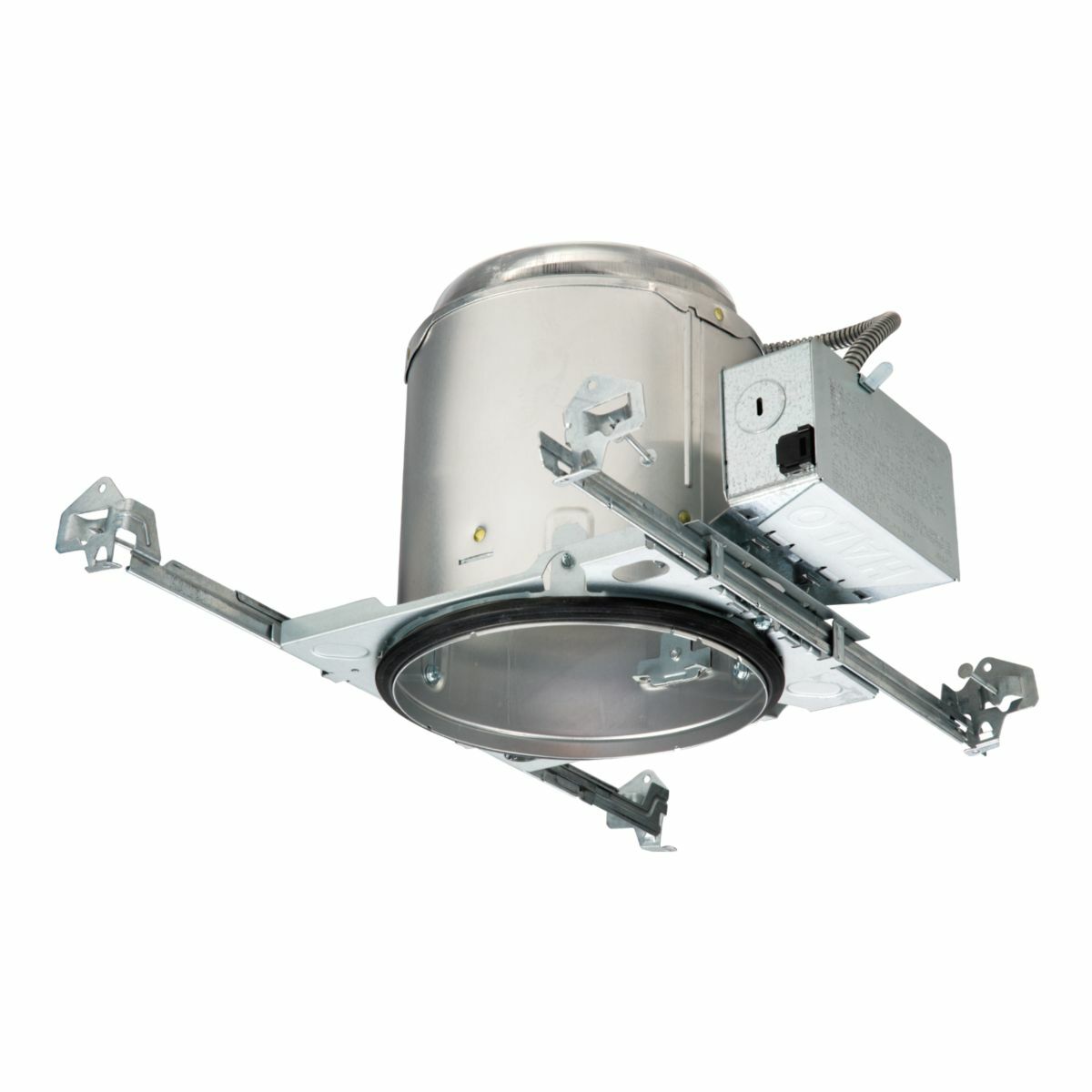 E750ICAT Halo New Construction Downlight Housing, LED Lamp, 120 to 277 V, Aluminum Housing