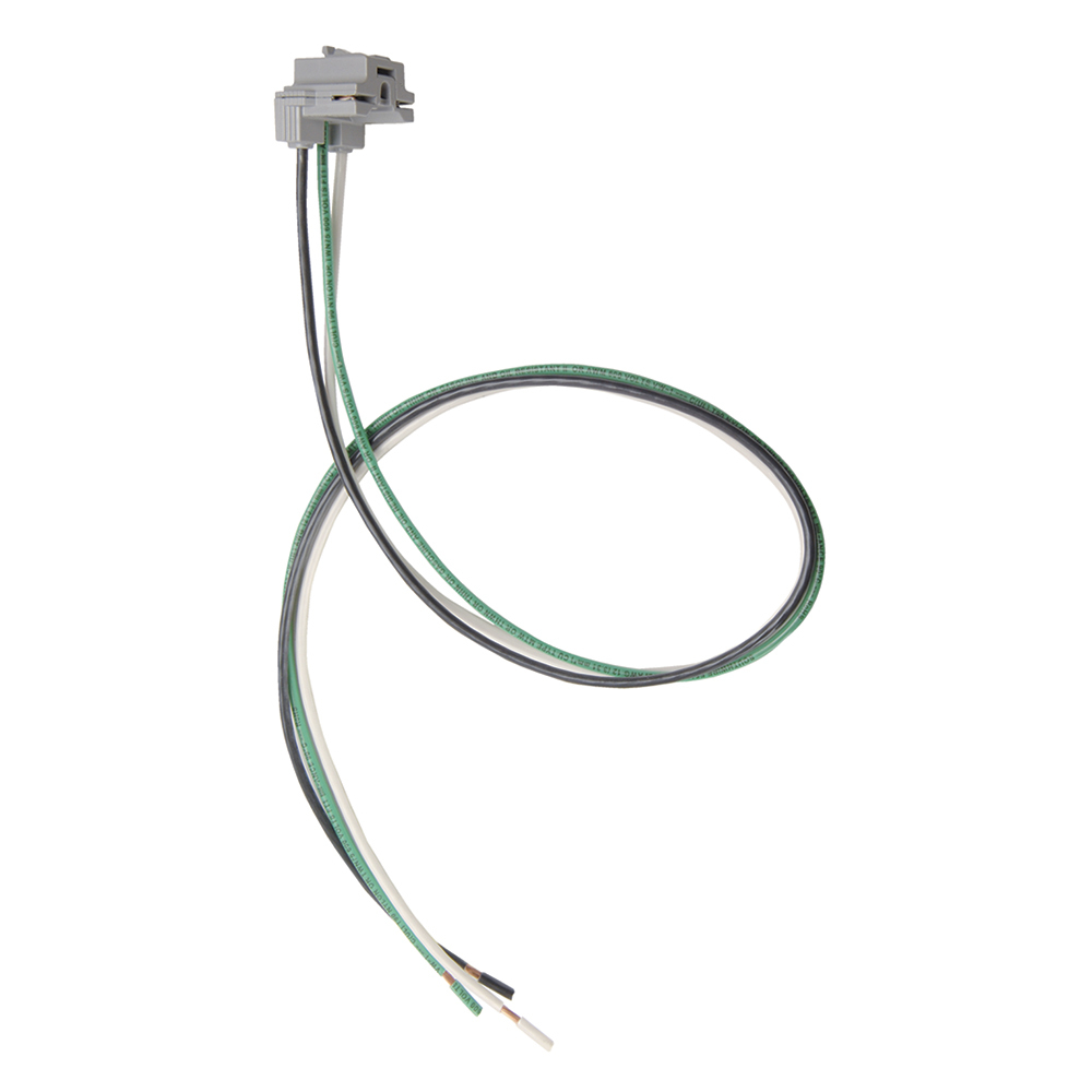 PTRA6STRB25 PlugTail Right Angle Receptacle Connector, 12 AWG Stranded THHN Copper Wire, Polycarbonate