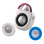 OSFHU-CTW High Bay Occupancy Sensor With (3) Interchangeable Lenses, 120/230/277/347/240/480 V AC, PIR Sensor, 40 ft Coverage, 360 deg Viewing
