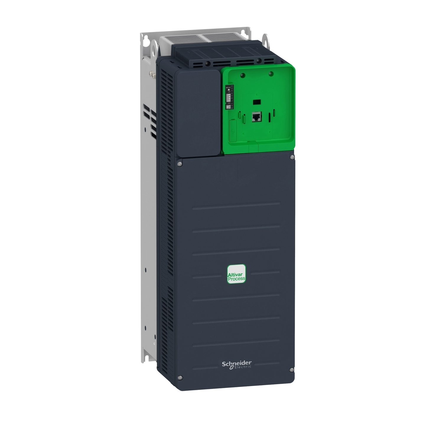 ATV930D37N4ZU ATV900 3-Phase Standard Variable Speed Drive, 380 to 480 V, 66.2, 57.3 A Normal Duty/54.8, 48.3 A Heavy Duty, 50.0 hp Normal Duty/40.0 hp Heavy Duty, 8.27 in W x 10.31 in D