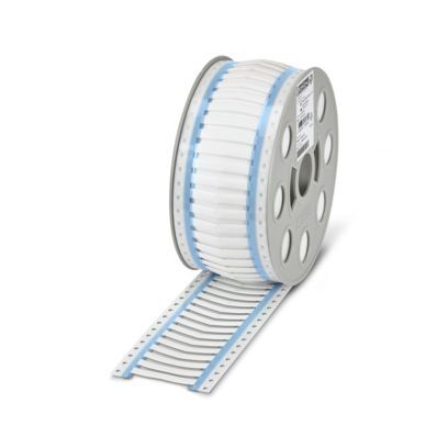 0800395 Perforated Shrink Sleeve, 1.6 to 4.8 mm Dia Wire, White Marker, Polyolefin