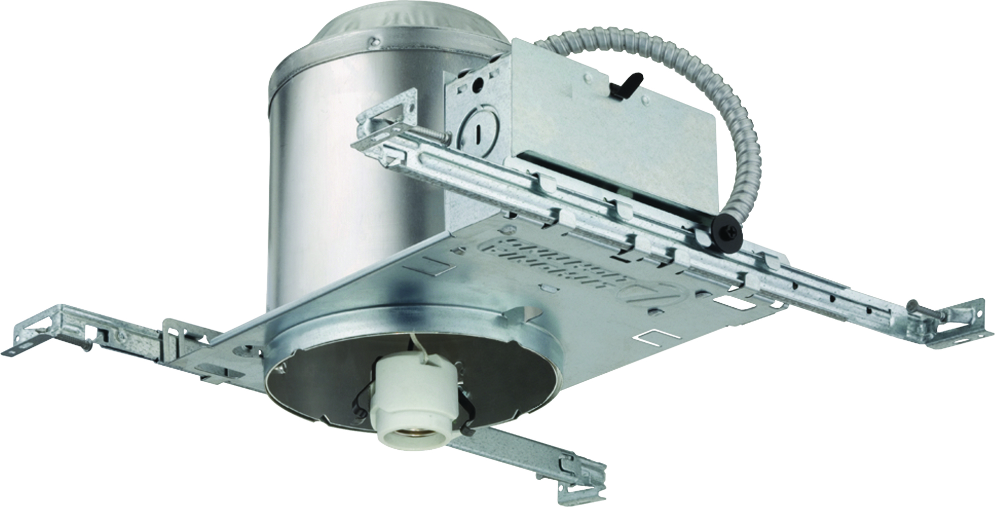 L7X R6 L7X Airtight Contractor Select Downlight Housing, Incandescent Lamp, IC/Non-IC Insulation, 120 V AC, 7 in Ceiling Opening, Steel Housing