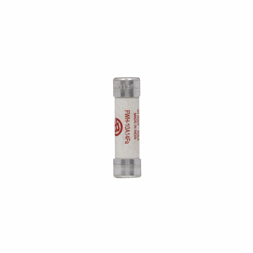 FWH-10A14F Fast Acting Semi-Conductor High Speed Fuse, 10 A, 500 V AC, 200 kA Interrupt, Cylindrical Body