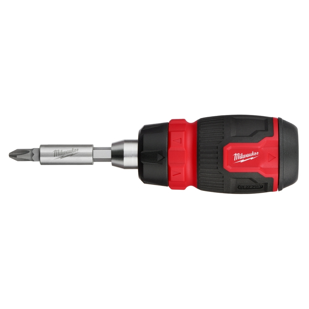 48-22-2913 48-22 8-in-1 Screwdriver, 8 Pieces, Ergonomic Grip Handle, Plastic