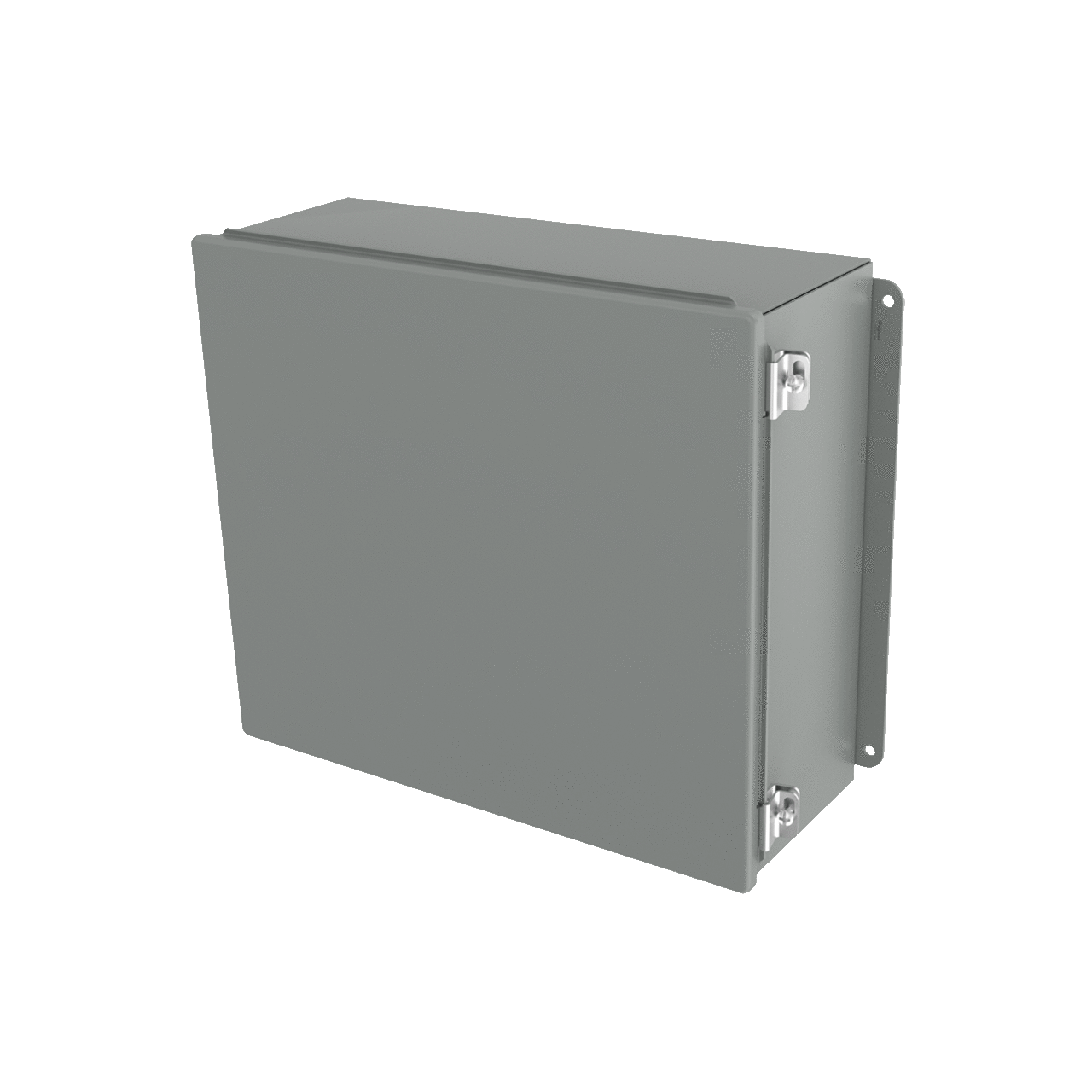 A1008CHS Junction Box, 10 in H x 8 in W x 4 in D, Continuous Hinged/Screw Clamp Cover, NEMA 12/13/IP65 NEMA Rating, Steel