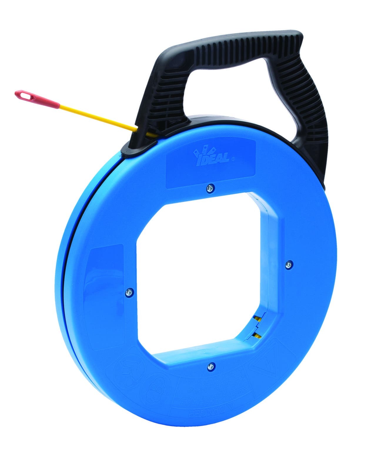 31-088 S-Class Tuff-Grip Pro Fish Tape, 3/16 in Dia Tape, 200 ft L Tape, Round Profile, Fiberglass Tape