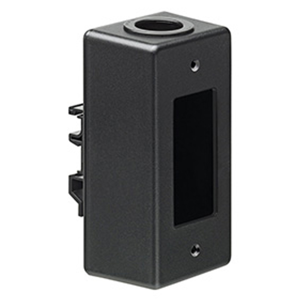 41089-DN QuickPort Empty DIN Rail Box, DIN Rail Mount, Plastic, Black