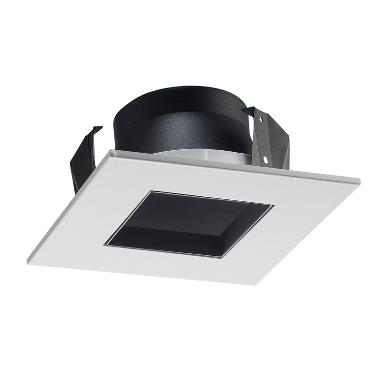 447SQ BWH Adjustable Square Downlight Reflector Trim, 4 in ID x 5 in OD, For Use With IC44N, IC44N W, IC44N S, TC44, TC44 V, TC44 S and TC44R Series Low Voltage Housing