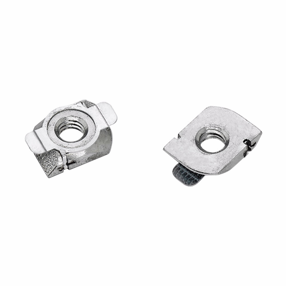 4Dimension 4DTN224ZN Dovetail Twirl Nut, 1/4 in THK, 1/4-20 Thread, Steel