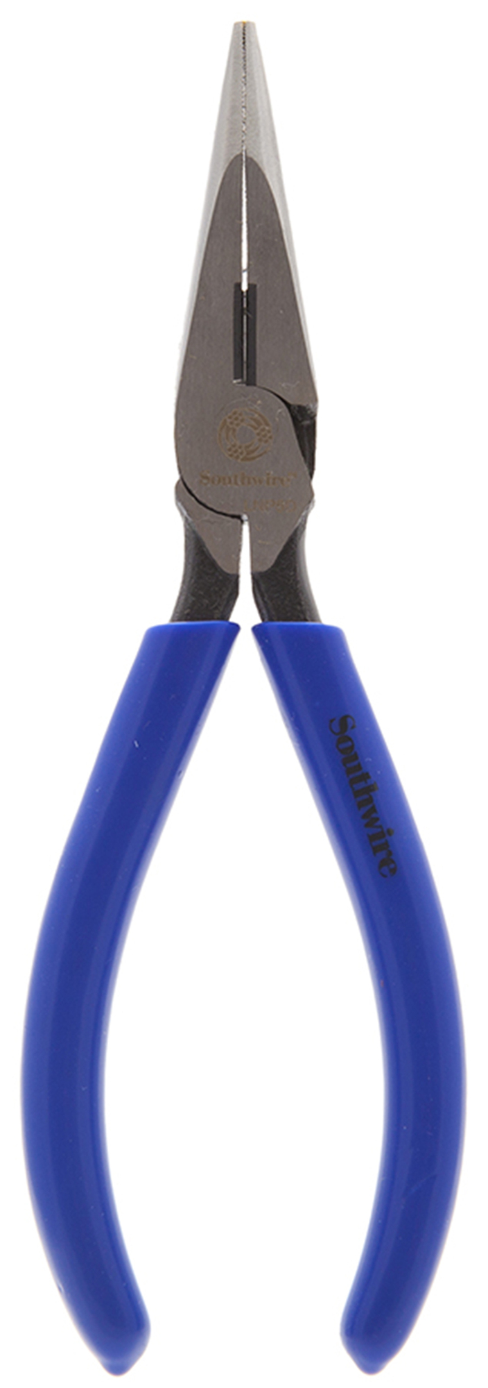 582896 Long Nose Plier With Side Cut Dipped Handle, Knurled Chrome Vanadium Steel Jaw, 6.88 in OAL