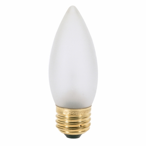 A3634 Decorative Dimmable Incandescent Lamp, 25 W, E26 Incandescent Lamp, B11 Shape, 200 Lumens Initial