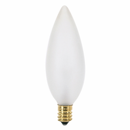 A3686 Decorative Dimmable Incandescent Lamp, 40 W, E12 Incandescent Lamp, BA9-1/2 Shape, 384 Lumens Initial