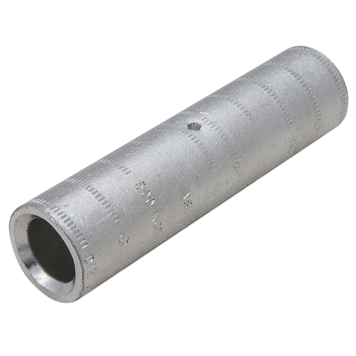 ASN-1 ClearChoice SureCrimp Type ASN Dual Rated Compression Sleeve, 2 to 1 AWG Aluminum/Copper Conductor, Die Code: 471, 1.94 in L, Aluminum Alloy