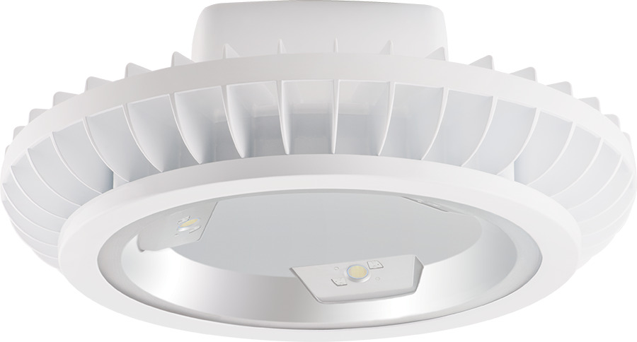 BAYLED104NW Standard High Bay Fixture, 104 W Fixture, 120/208/240/277 V AC, Polyester Powder Coated Housing