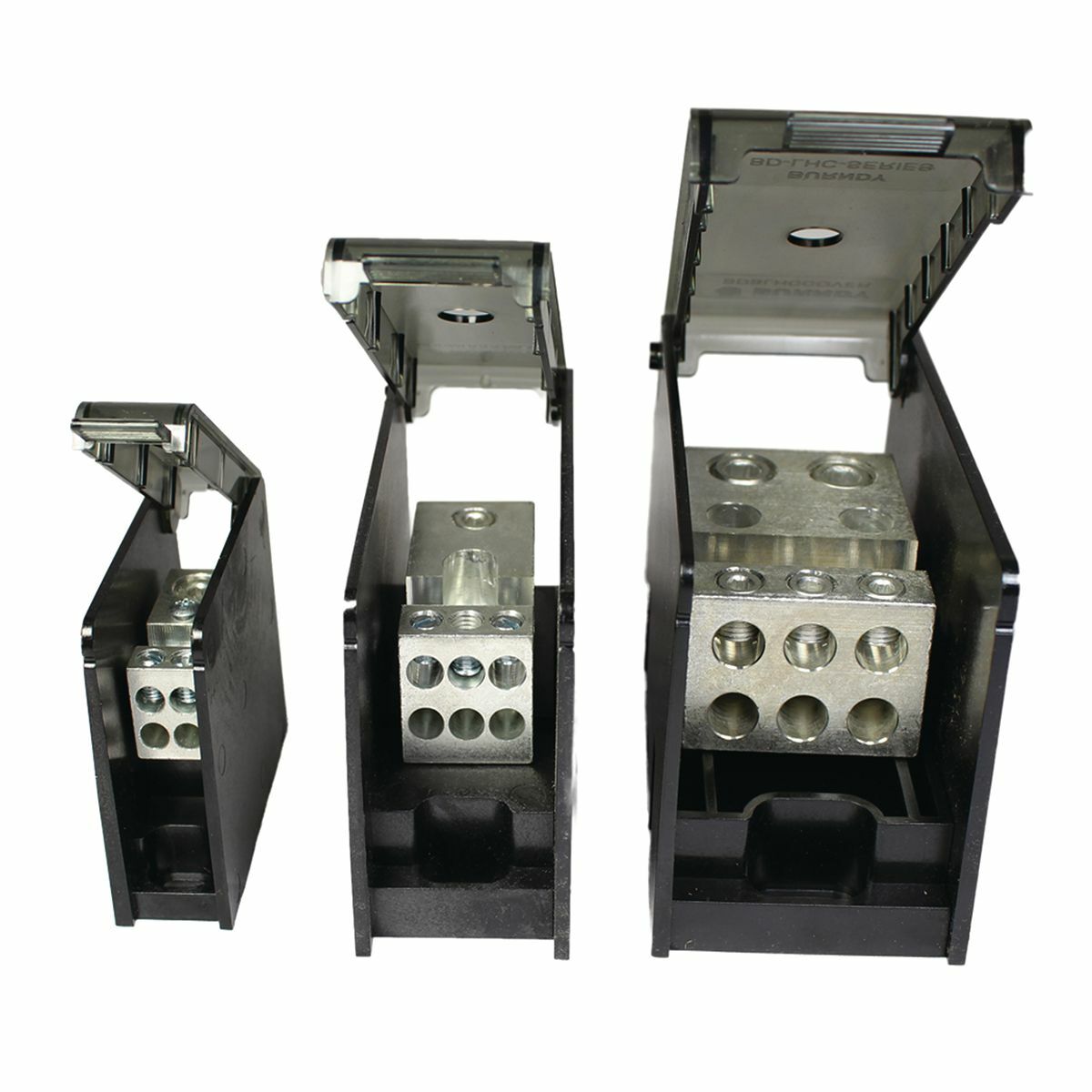 BDBLHC245001 Large Power Distribution Block, 600 V AC, 760 A, 1 Poles, 4 AWG to 500 kcmil, 6 to 4/0 AWG Wire, Aluminum Alloy