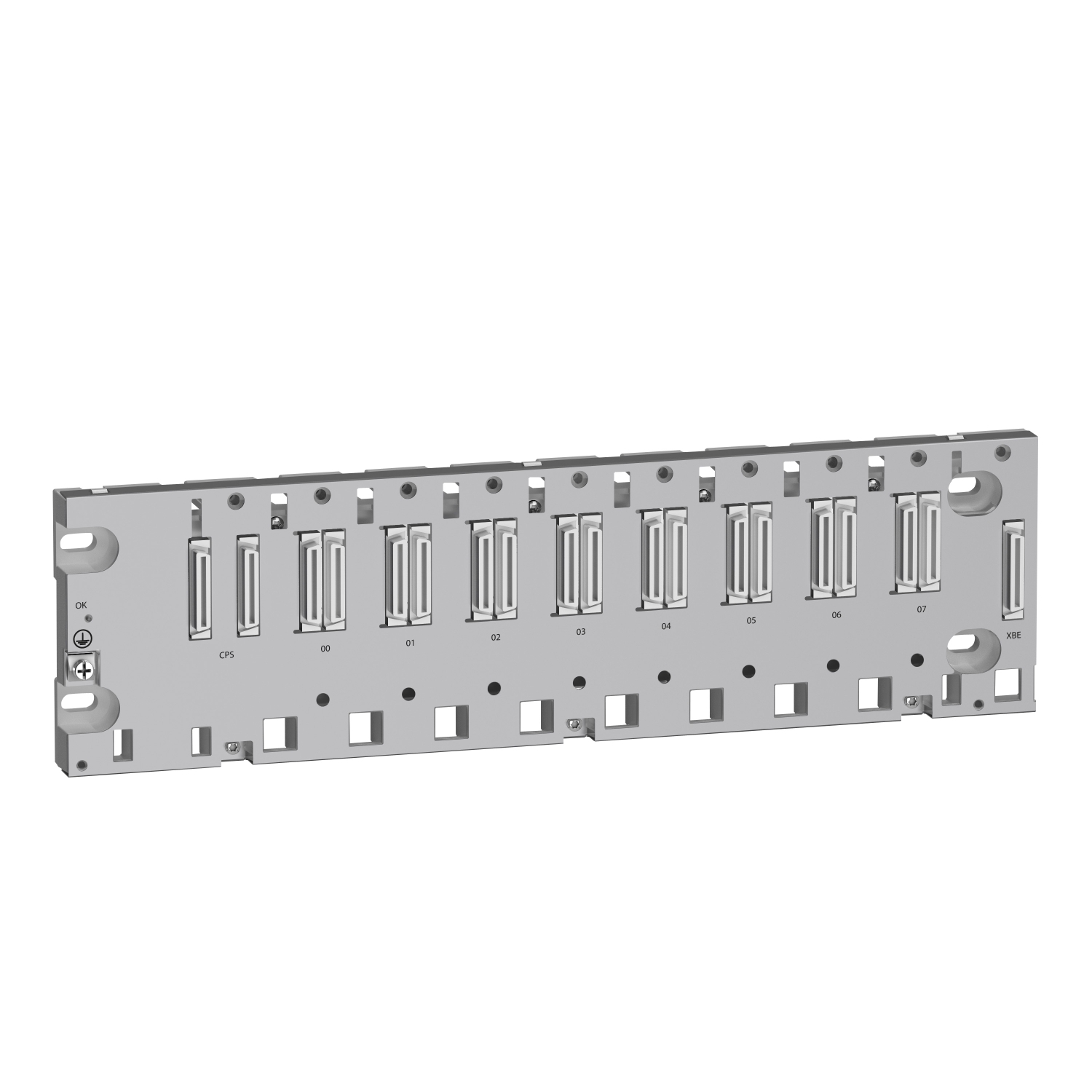 BMEXBP0800 8-Slot EtherNet X Bus Rack Backplane, For Use With Modicon X80 I/O Platform BMXCPS Power Supply, I/O Module and BMEP58/BMX/BME Processor