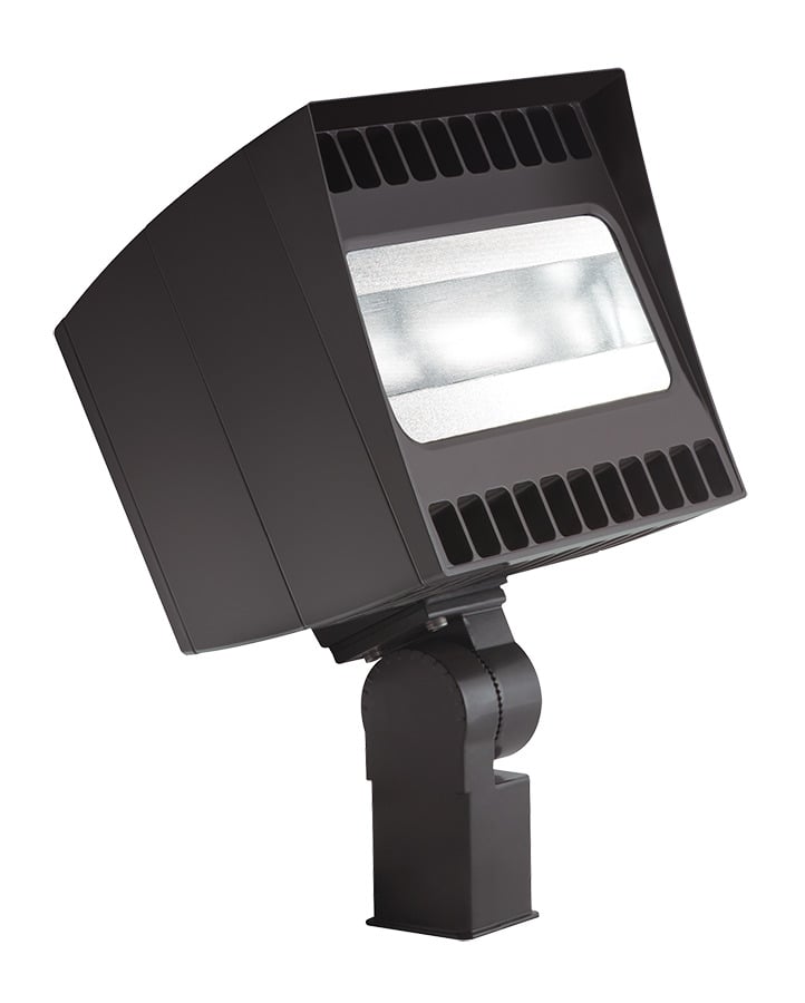 CANVAS78SF Floodlight Fixture,) LED Lamp, 89 W Fixture, 120/208/240/277 VAC, Bronze Housing