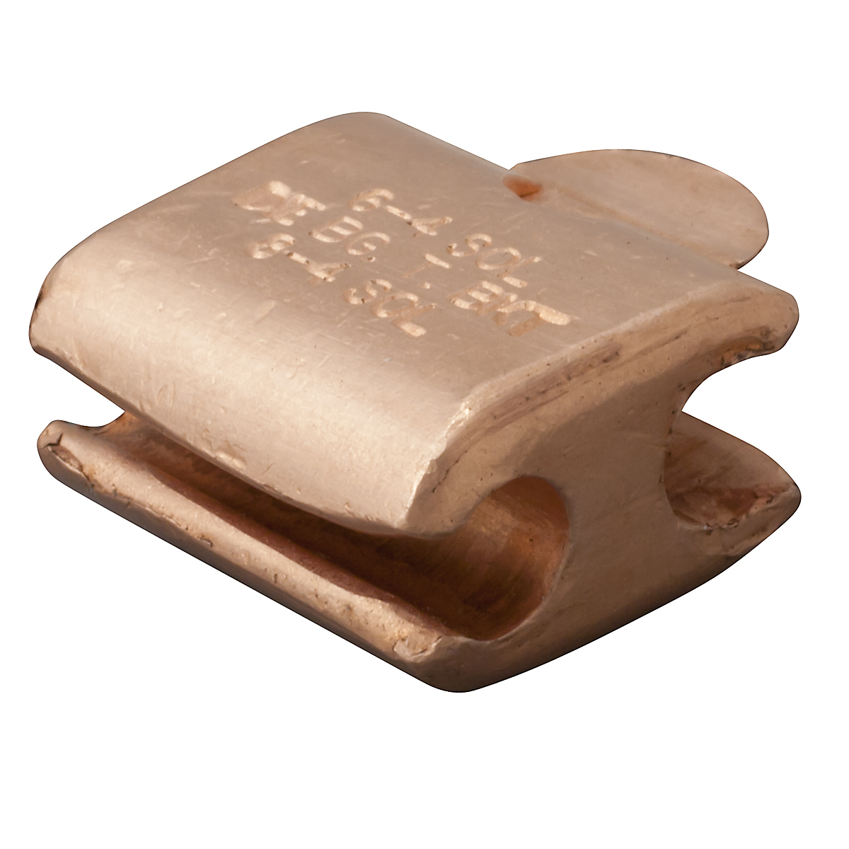 CST-301 Type CST Single Grounding Compression H-Tap, 6 to 4 AWG Main/Run, 8 to 4 AWG Tap, Copper