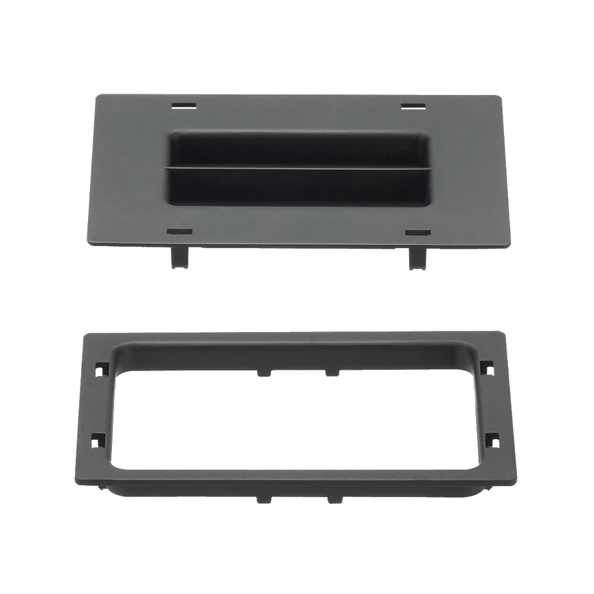 CTCN3X5 Net-Access Top Cover and Cable Protection Bezel, For Use With Cabinets, ABS, Black