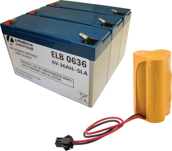 ELB CS01 Replacement Battery, Nickel-Cadmium, 1.2 V DC Nominal, 1000 mAh Nominal
