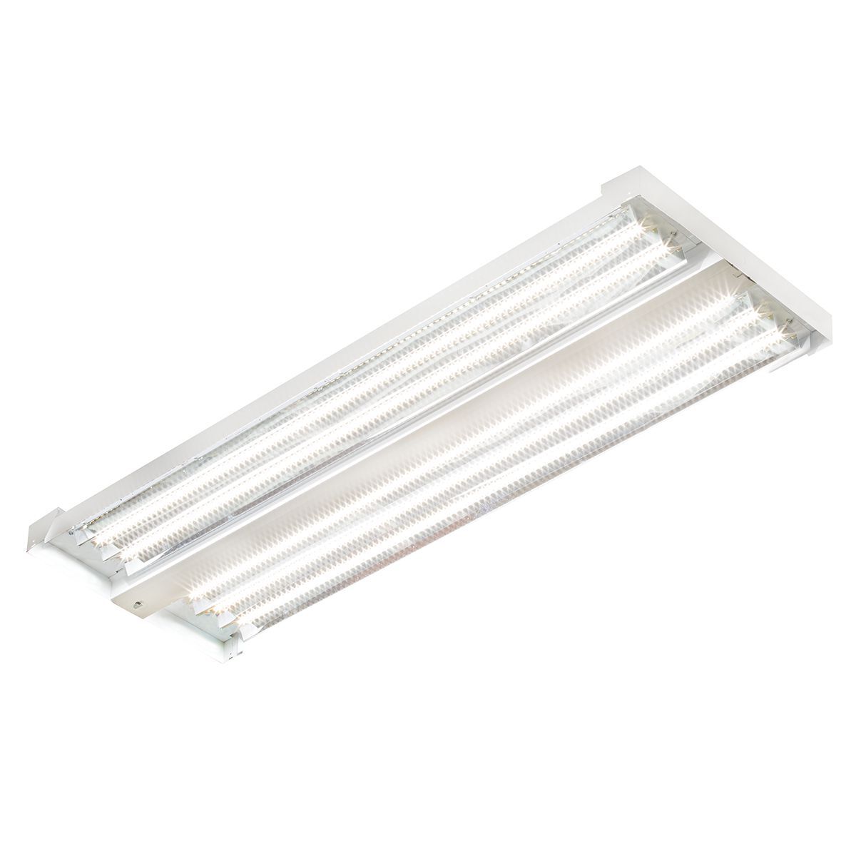 LLHV4-40H-WST-EDU 1-Bulb High Lumens Solid Top High Bay Fixture, 120 to 277 V AC