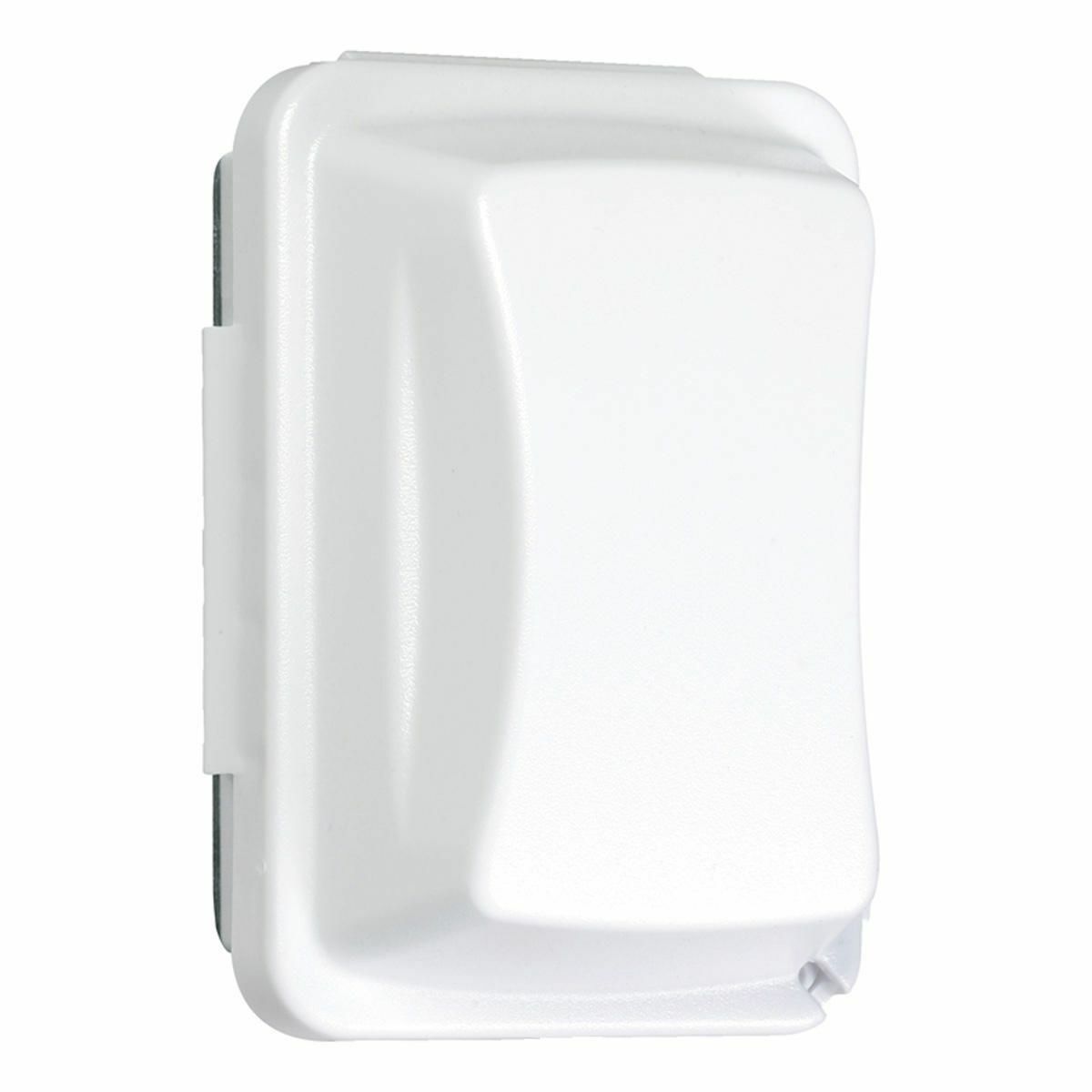 MM410W Weatherproof While-In-Use Cover, 3-1/4 in L x 4 in W x 2-3/4 in D, Polycarbonate Glass