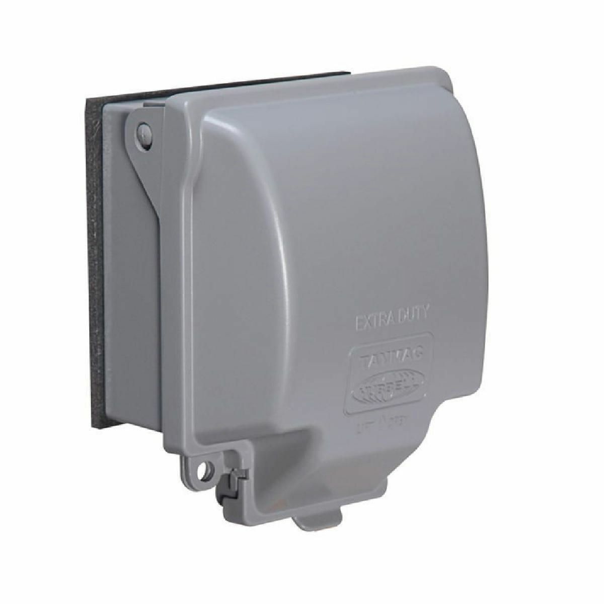 MX6200 55-in-1 Extra Duty Weatherproof While-In-Use Cover, 3.48 in L x 5.12 in W x 3.54 in D, Die Cast Metal