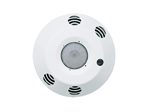 O2C20-MDW Provolt 2-Pole Dual Relay Occupancy Sensor, 120 to 277 VAC, Multi-Technology/PIR/Ultrasonic Sensor, 2000 sq-ft Coverage, 360 deg Viewing