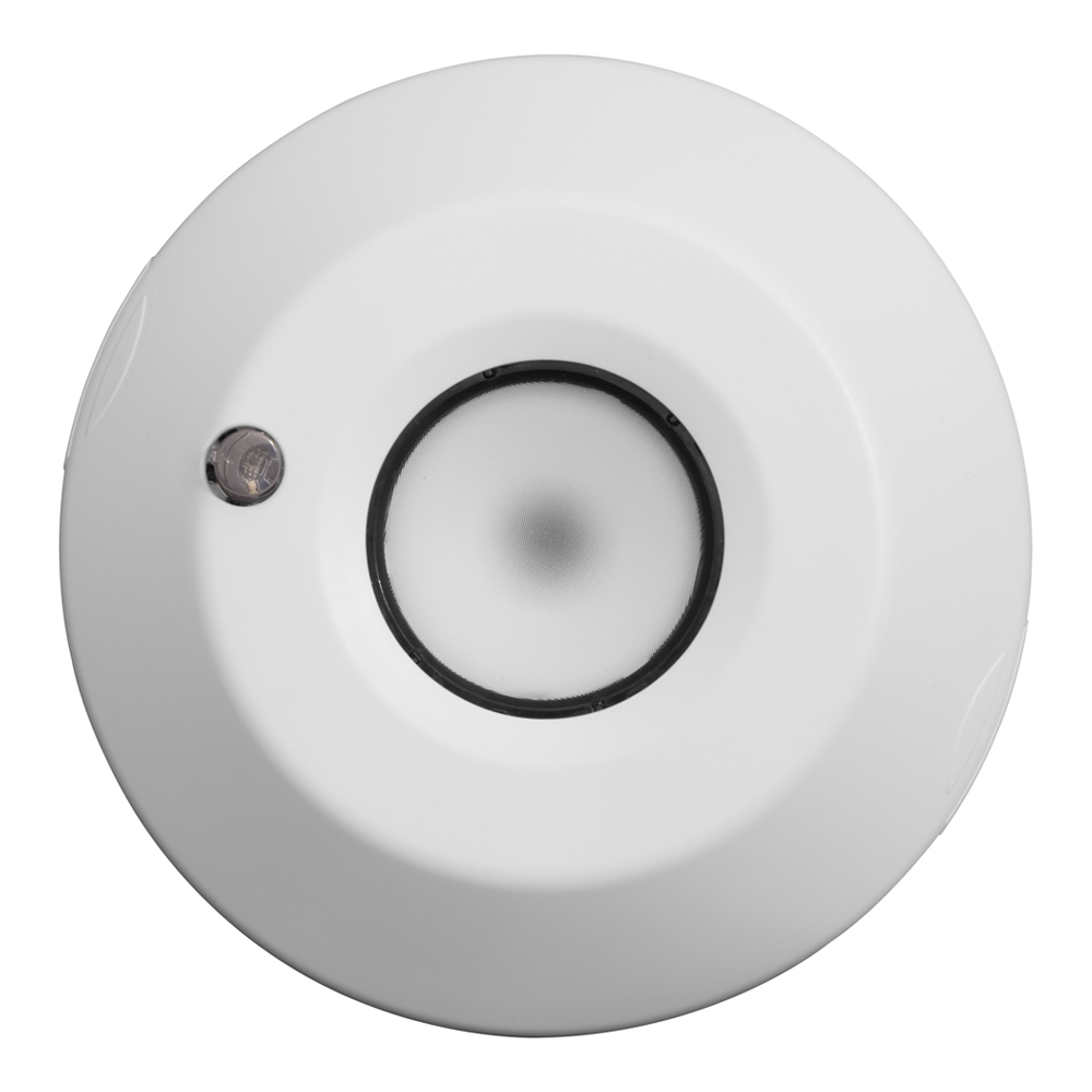 PCC1D-W Provolt 1-Zone Low-Profile Line Voltage Photocell, 120 to 277 V AC, 800 W Tungsten, 1/4 hp, 1/3 hp Ballast, Ceiling Mount