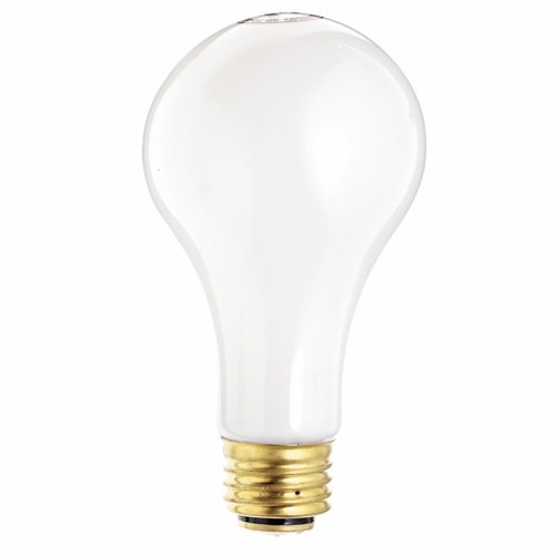 S1820 3-Way Dimmable General Service Incandescent Lamp, 30/70/100 W, E26 Incandescent Lamp, A21, 280/680/960 Lumens Initial