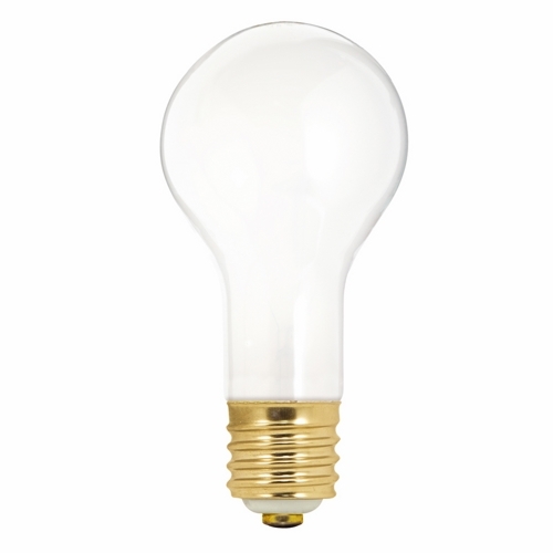 S1825 3-Way Dimmable General Service Incandescent Lamp, 50/100/150 W, E39 Incandescent Lamp, PS25, 550/1300/1850 Lumens Initial