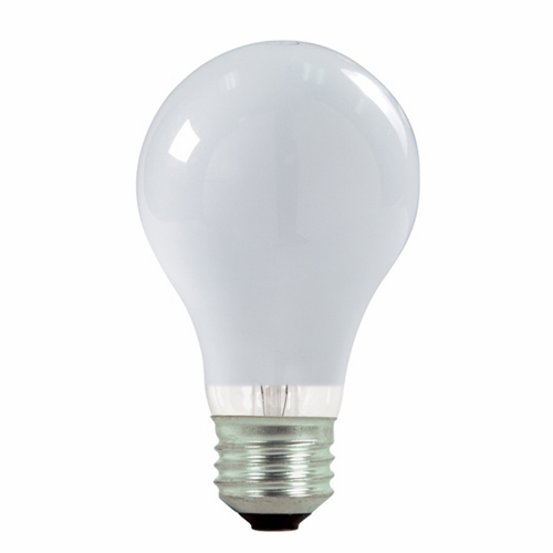 S2408 Type A Dimmable Halogen Lamp, 72 W, E26 Lamp, A19 Shape, 1490 Lumens Initial
