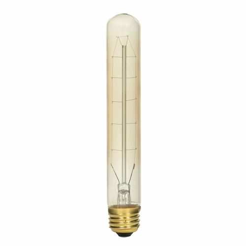 S2422 Decorative Dimmable Vintage Incandescent Lamp, 60 W, E26 Incandescent Lamp, T9 Shape, 230 Lumens Initial