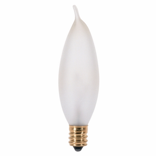 S3277 Dimmable Vintage Decorative Incandescent Lamp, 15 W, E12 Incandescent Lamp, CA8 Shape, 95 Lumens Initial