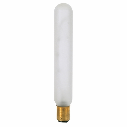 S3298 Dimmable Tubular Incandescent Lamp, 20 W, BA15d Incandescent Lamp, T6.5 Shape, 140 Lumens Initial