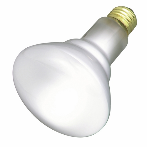 S3417 Dimmable Reflector Incandescent Lamp, 65 W, E26 Incandescent Lamp, BR30 Shape, 620 Lumens Initial