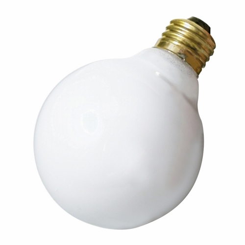 S3441 Decorative Dimmable Globe Incandescent Lamp, 40 W, E26 Incandescent Lamp, G25 Shape, 320 Lumens Initial